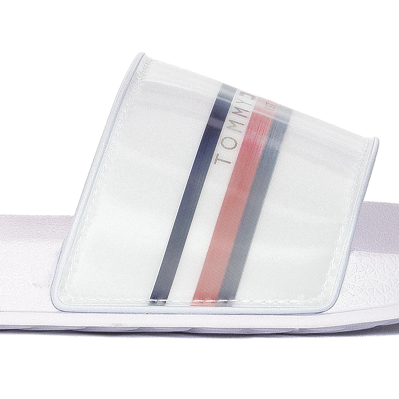 Tommy Hilfiger Klapki Damskie Białe
