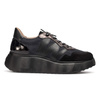 Wonders Women's Platform Half Shoes Trend I Negro