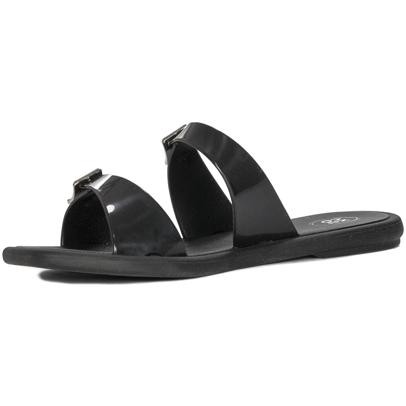 Zaxy Klapki damskie Reconhecer Ener Slide Black Czarne