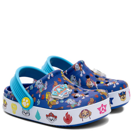 Crocs Fun Lab Paw Patrol Clog Chłopięce Klapki Sandale Niebieskie 208853-425