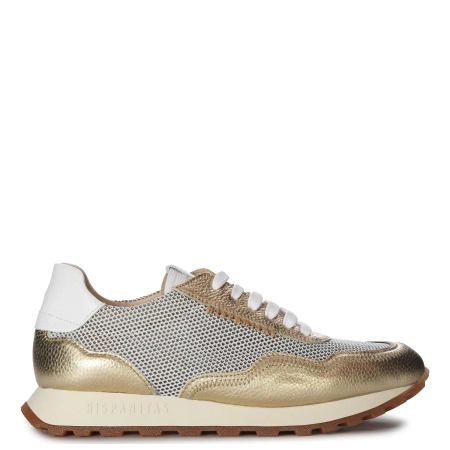 Hispanitas Sneakers Women's Half Shoes Boleromet Antico White