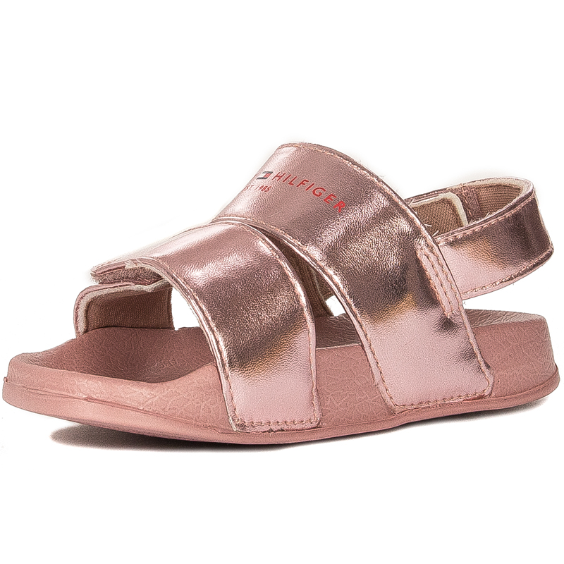 Tommy Hilfiger Kid's Sandals Gold Pink