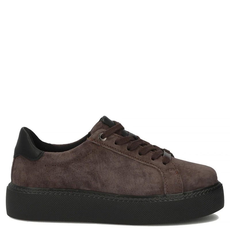 Filippo Skórzane Półbuty Sneakersy Na Platformie Brązowy DP6119-26-BR-BK