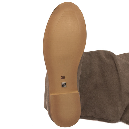 Maciejka 05790-01/00-6 Beige Knee-High Boots