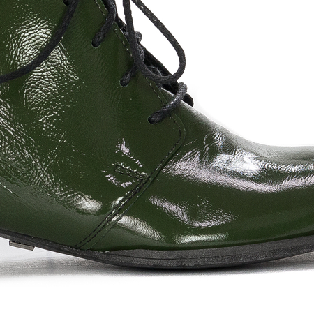 Maciejka 5743A-45/00-7 Women's Green Leather Boots