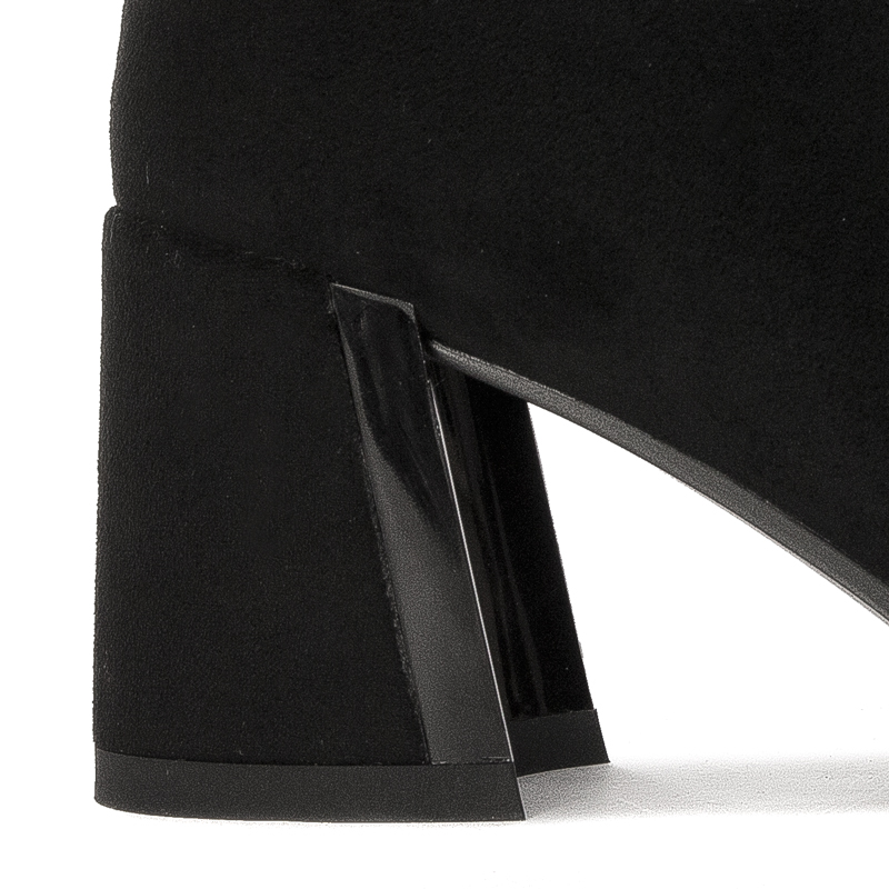 S.Barski Women's black ankle boots