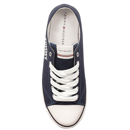 Tommy Hilfiger Damskie Trampki Niskie Niebieskie