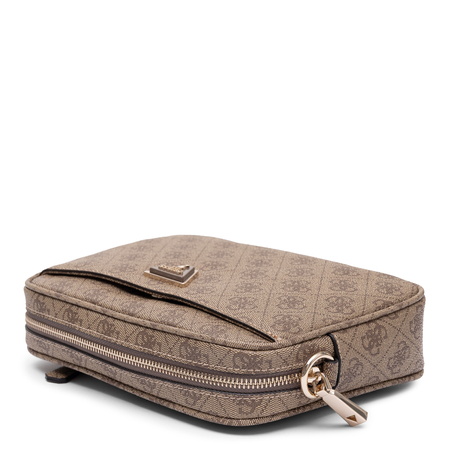 Guess Meridian Torebka Listonoszka Monogram Beżowa HWSG6974140-BEIGE