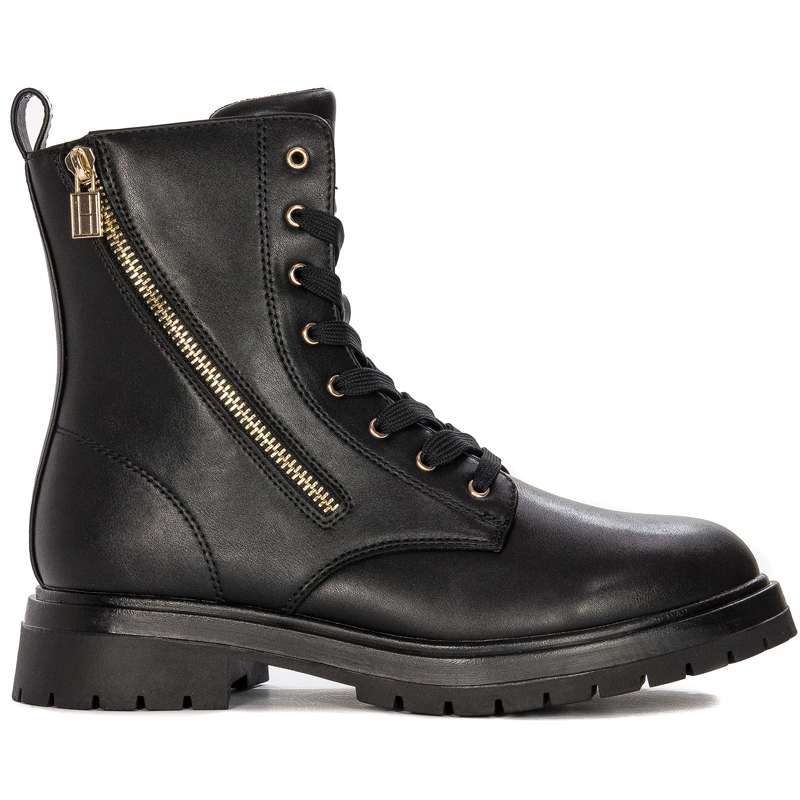 Tommy Hilfiger Botki Damskie Czarne