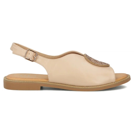 Filippo Women's Flat Sandals Beige