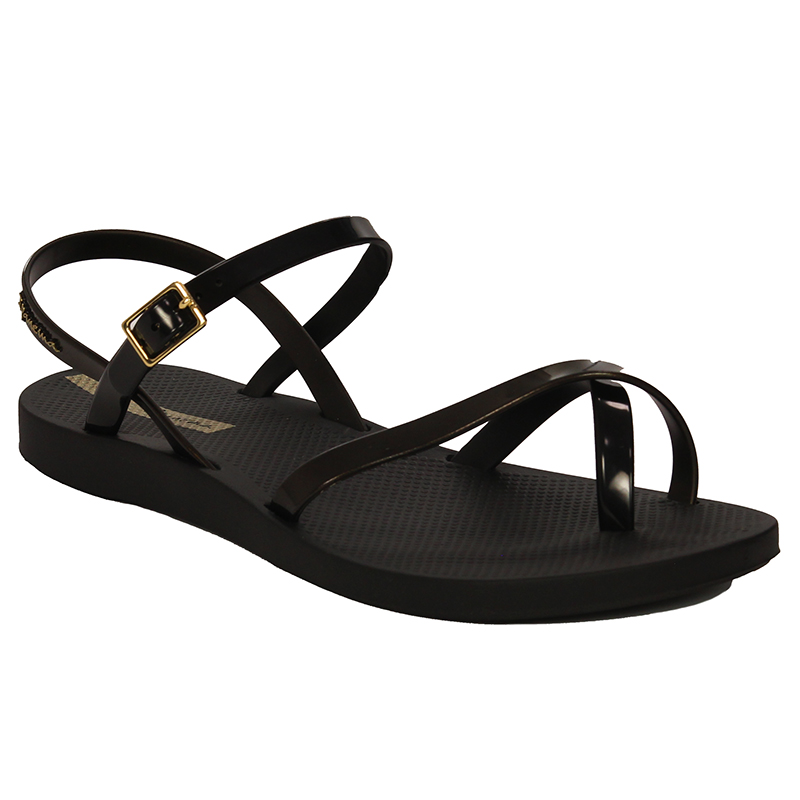 Ipanema Sandały Damskie Fashion Sand VIII Fem Czarne
