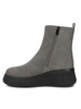 Filippo Women's Leather Insulated Boots Grey