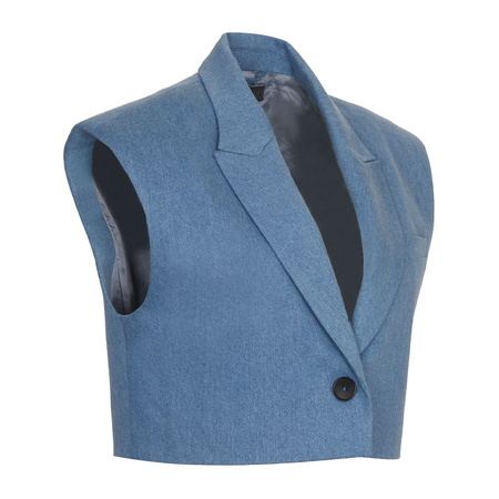 Opra Women's Vest Basima Indigo