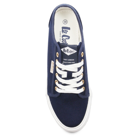 Lee Cooper Navy Trainers