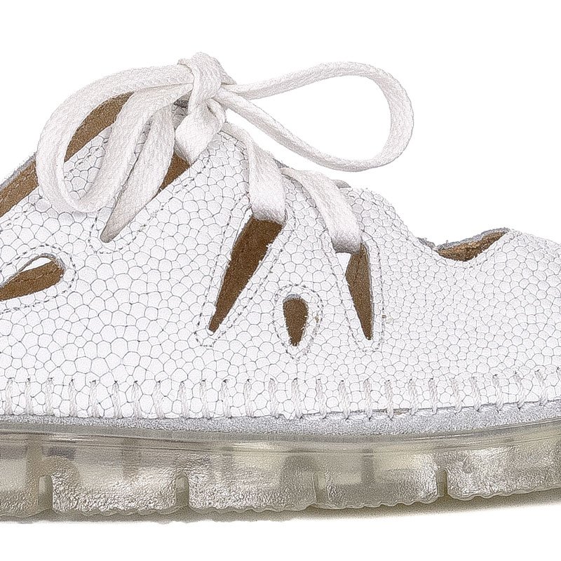 Maciejka 04449-21-00-5 White Flat Shoes