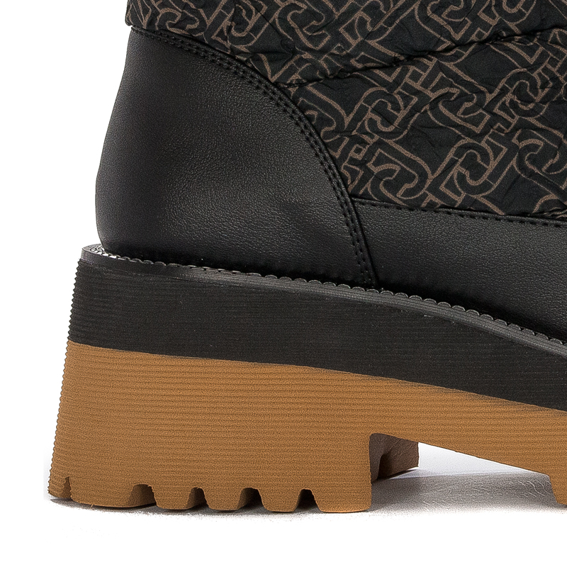 Liu Jo Women's Platform Snow Boots Brown and Black