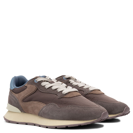 Hoff Women's Leather Sneakers City Retro Chocolate 12602401