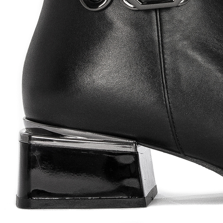 Boccato Women's Leather Boots on the Black post