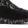 Rieker Półbuty sneakersy damskie Black czarne