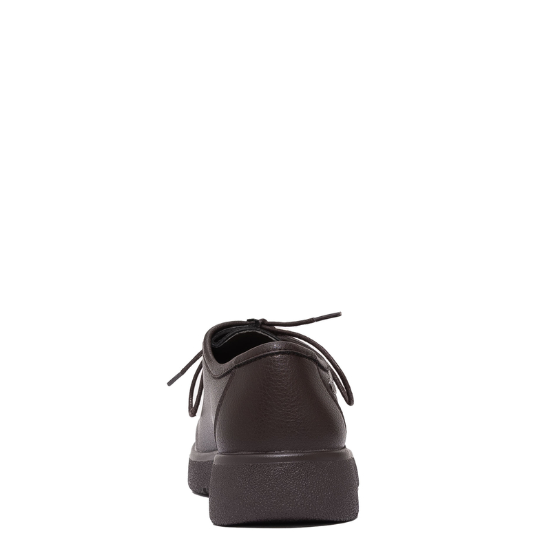 Maciejka Comfortable Leather Lace-Up Shoes Brown K7189-02/00-1