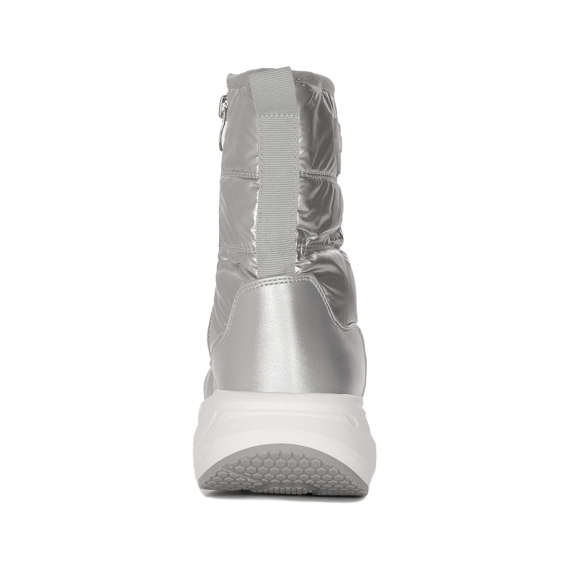 Filippo Women's silver insulated snow boots