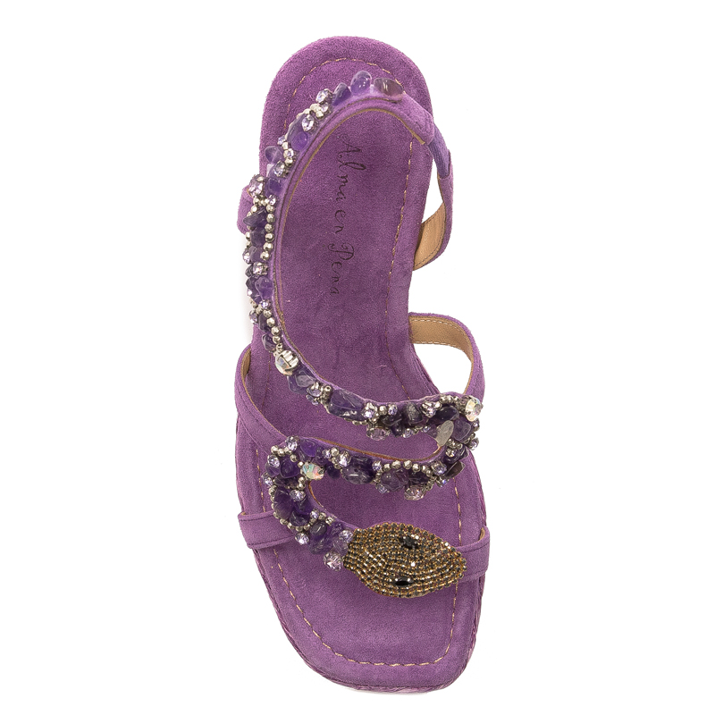 Alma En Pena Violet Sandals V23514VI