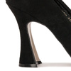 Visconi Black velor leather women's Pumps