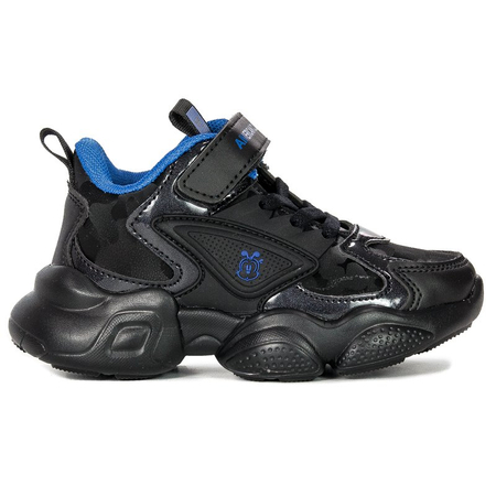 Sneakersy American Club BD14/21 Black/Blue