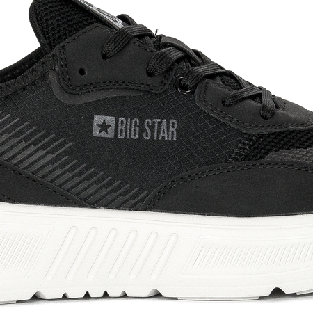 Big Star Sneakersy półbuty damskie Black Czarne