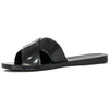 Zaxy Klapki damskie Unica Slide AD Black Czarne