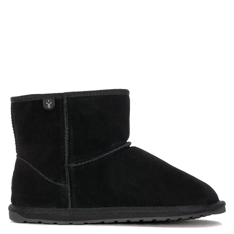 EMU Australia Black Wallaby Mini Teens T10103 Black