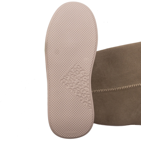 Maciejka Dirty Beige Knee-High Boots