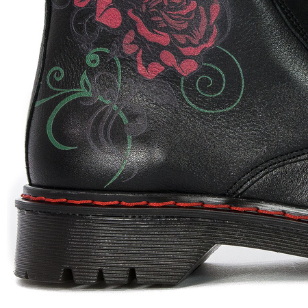 Maciejka 1609B-01/00-6 Black Lace-up Boots