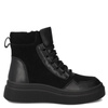Filippo Women's Insulated Leather Boots, Black