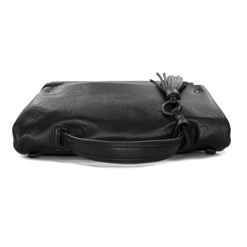 Black Big Star Black Bag
