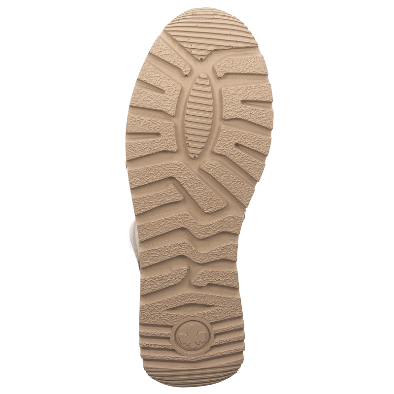 Rieker platform warned Beige Boots