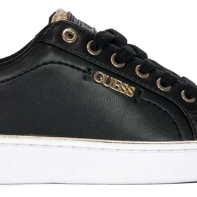 Sneakersy Guess FL7BKI SMA12 BECKIE BLACK Czarne