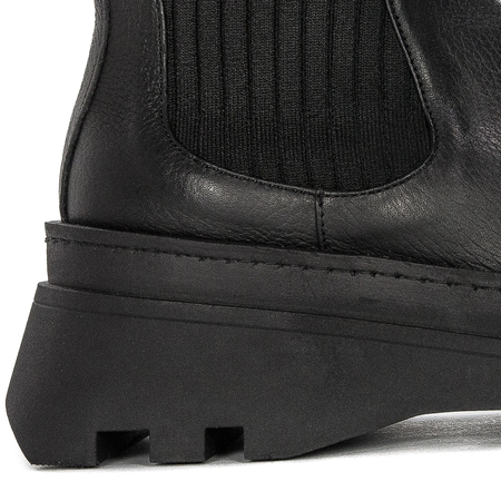 Boots Artiker, leather, insulated Black