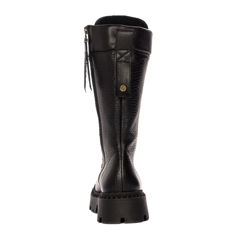 Opra Ghalia Black Workery Damskie Skórzane