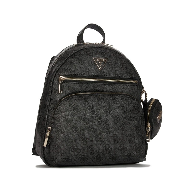 Guess Women's Backpack with Logo Gray SL712435-COAL LOGO