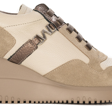 Wonders Sneakersy Półbuty damskie Eva Beige Cream