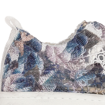 Artiker 52C2484 Blue and White Flat Shoes