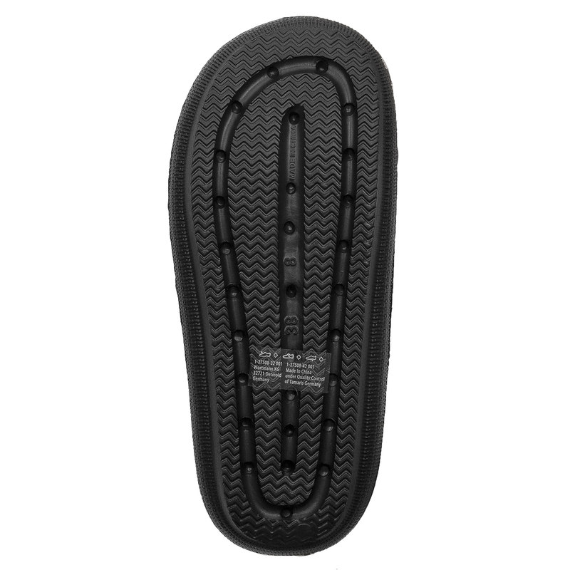 Tamaris Women's Slippers On The Platform Black