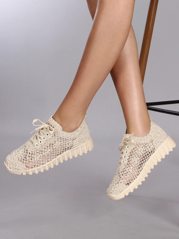 T.Sokolski Women's Beige Flat Shoes