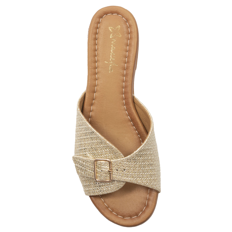  Maciejka Women's Flip-Flops Gold