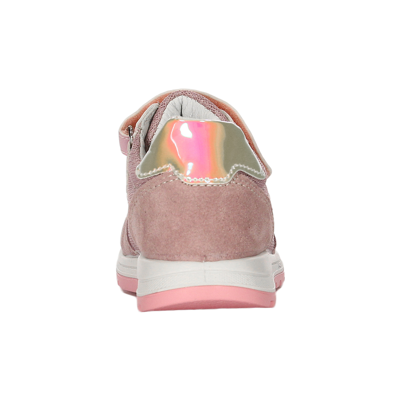 Primigi Children's Pink Low Shoes With Velcro