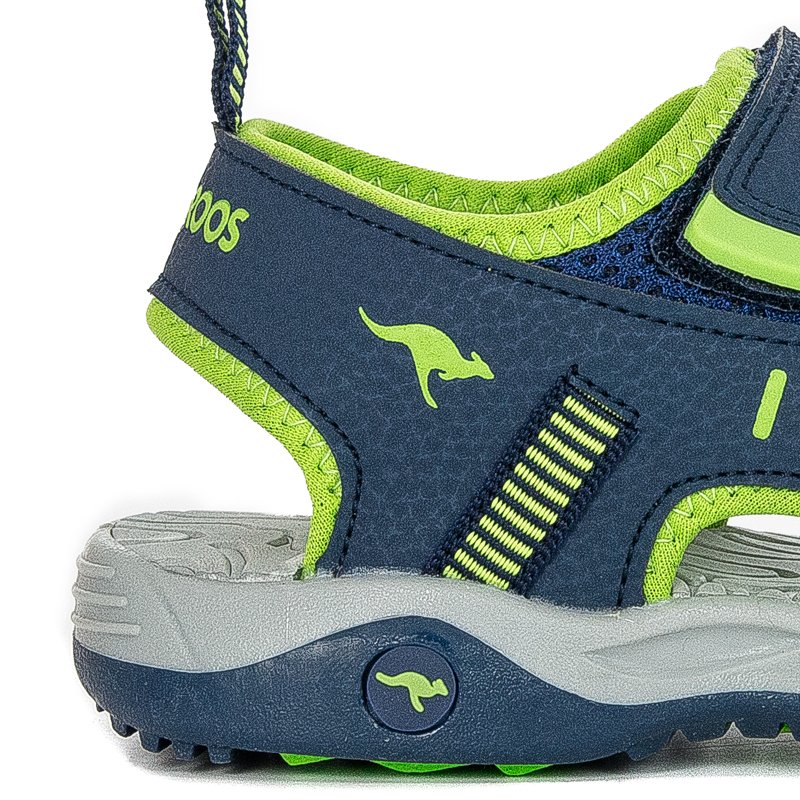 Kangaroos 18338 000 4054 DK Navy Lime Sandals