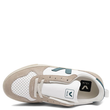 Veja Sneakersy damskie skórzane White Brittany Almond białe