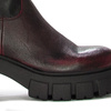 Maciejka 05260-0800-7 Black and Red Knee-High Boots