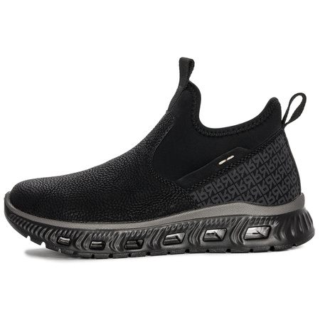 Rieker platform black Boots